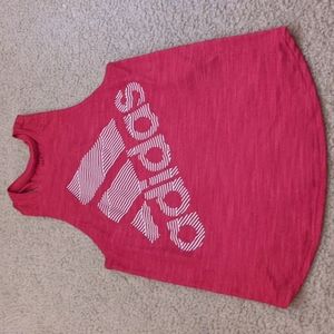 Red Adidas workout tank. Size xs